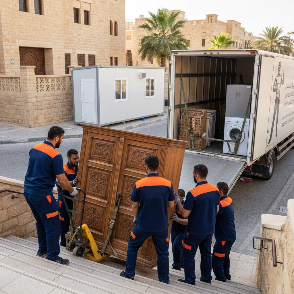 نقل الأثاث الثقيل والكبير